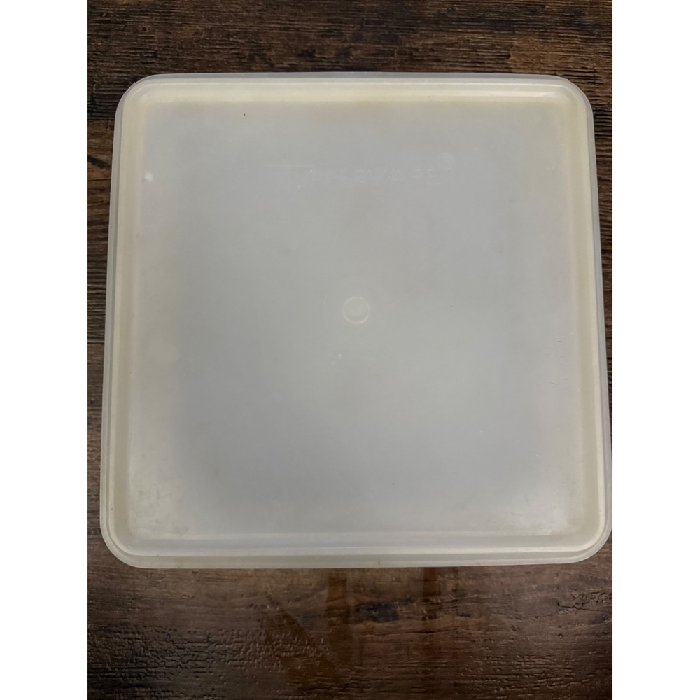 Vintage Tupperware Square Storage Container Box Modular Mates White Lid‎ - Picture 9 of 11